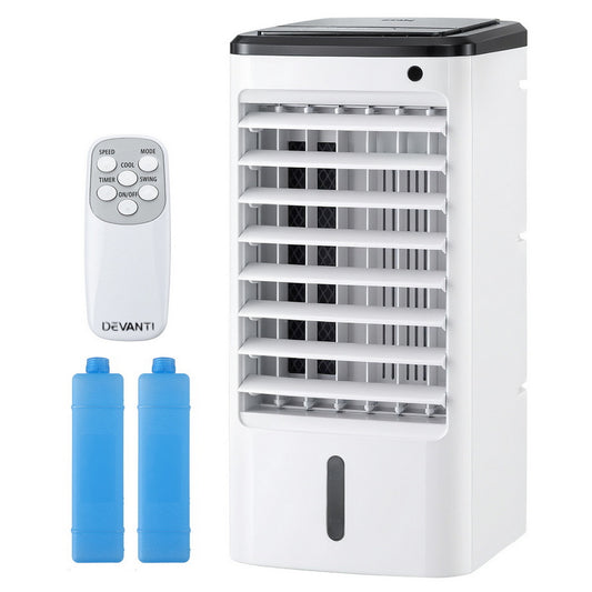 Devanti Evaporative Air Cooler Conditioner w/ Remote 4L